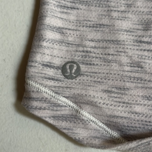 Lululemon Athletica  size 4 gray & black Free to be Wild Two in One tank top - Picture 9 of 10